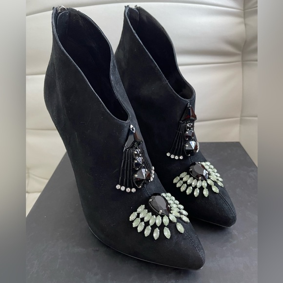 Emporio Armani high heel boots. Size 8.5. - Picture 2 of 3